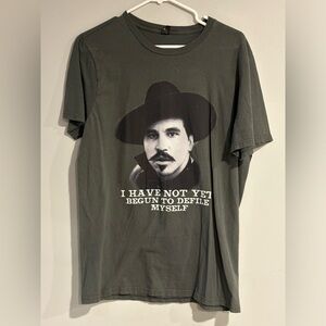 Men’s Tombstone Doc Holliday Shirt - Size Medium